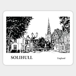 Solihull England Magnet